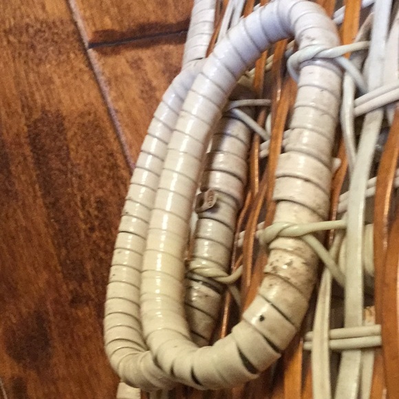 Vintage antique collector basket carry all artist farmer’s market boho decor - Picture 10 of 12